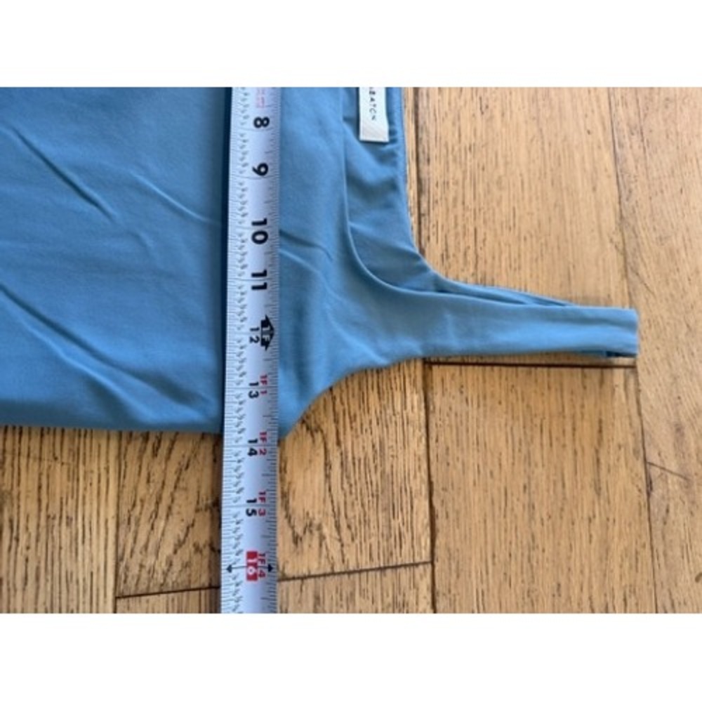 Babaton Bodycon Midi Dress Medium Blue Square Neck Tank 83054 (1760) - Picture 9 of 9